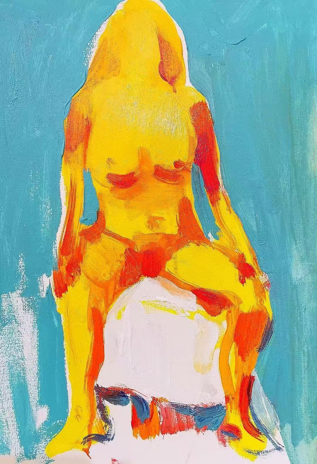 Nothing — Acrylic on canvas, 2021
