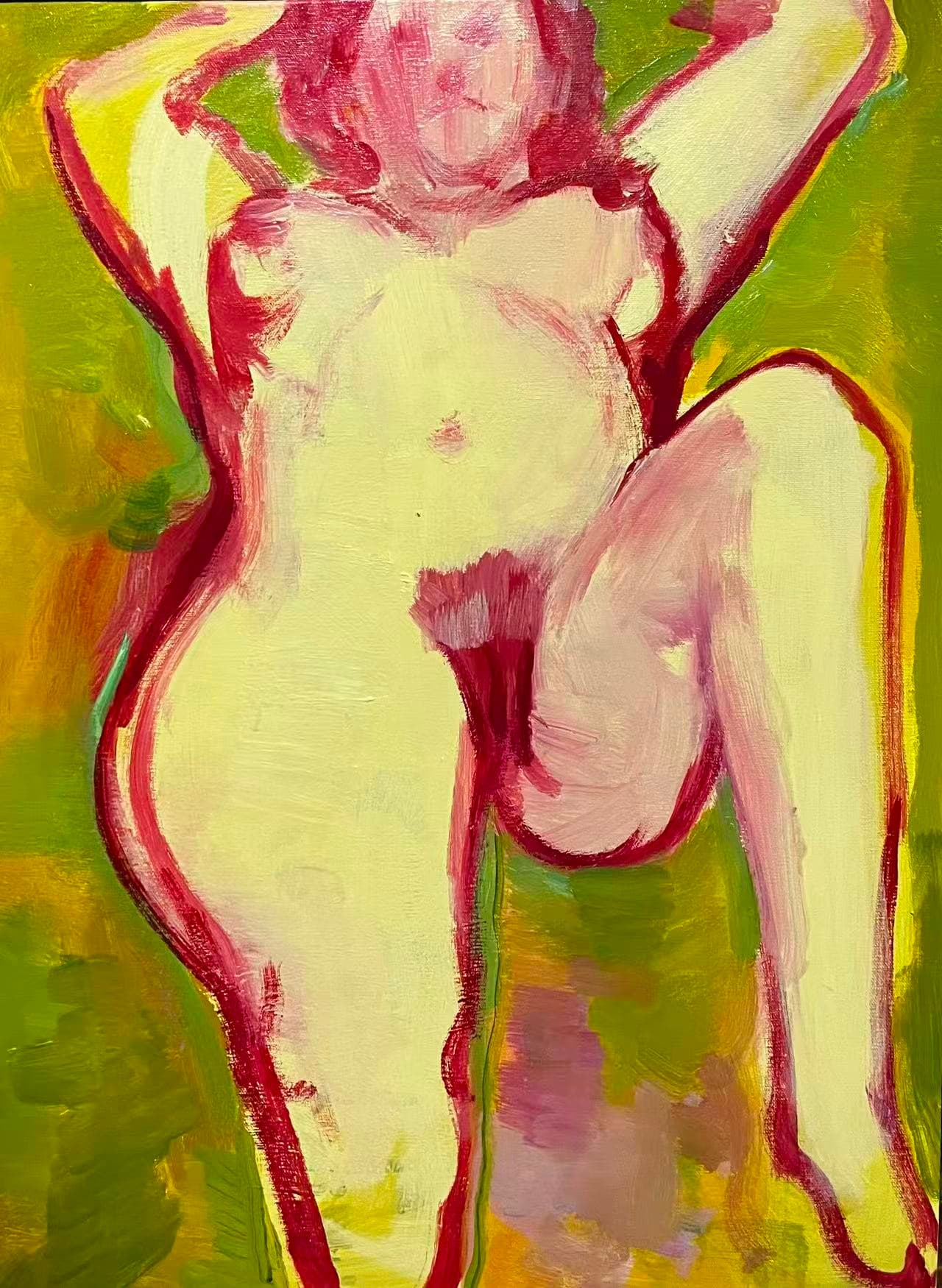 Purgatory — Acrylic on paper, 2022